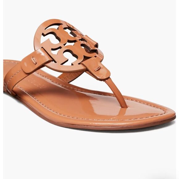 Tory Burch Miller Sandals NWOT 8.5 - Picture 4 of 8